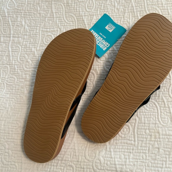 Reef Black Cushion Spring Joy Sandals - Picture 3 of 4